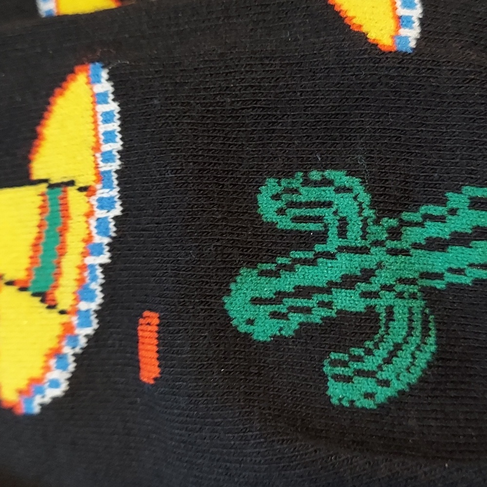 Sombrero & cactus socks